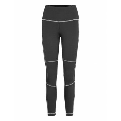 Wor Detail Hr Tight Running/training Tights Svart Reebok Performance
