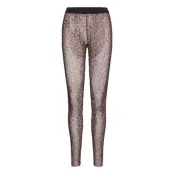 Yasmilana Hw Mesh Leggins Ft Leggings Svart YAS