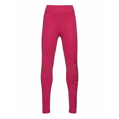 Yg Logo Tight Leggings Rosa Adidas Performance