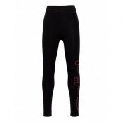 Yg Logo Tight Leggings Svart Adidas Performance