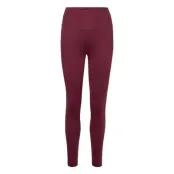 Yoga Essentials High-Waisted Leggings Sport Running-training Tights Burgundy Adidas Performance