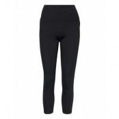 Yoga Studio Luxe Crossover Waistband 7/8 Leggings Sport Running-training Tights Svart Adidas Performance