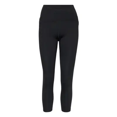 Yoga Studio Luxe Crossover Waistband 7/8 Leggings Sport Running-training Tights Svart Adidas Performance