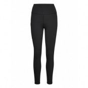 Yoga Studio Luxe Wind Super-High-Waisted Rib Leggings Running/training Tights Svart Adidas Performance