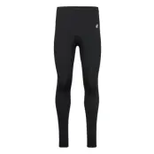 ZEBDIA Men Baselayer Leggings - Black - XL