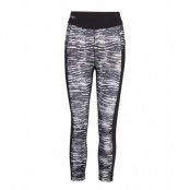 Zebrami Crop Running/training Tights Svart Daily Sports