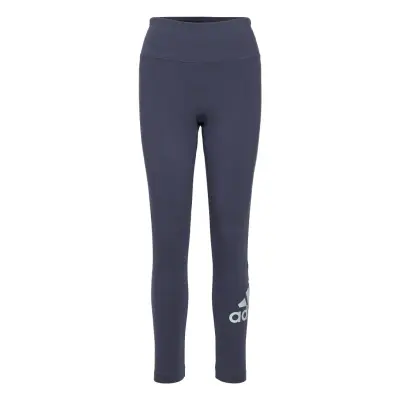 Zoe Saldana Cotton Tights Leggings Blå Adidas Performance