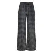 A Part Of The Art Vacant Pants Black Check Multi/patterned