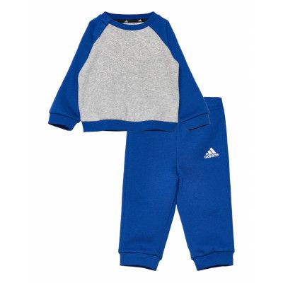 Adidas Essentials Logo Sweatshirt And Pants Pyjamas Set Multi/mönstrad Adidas Performance
