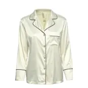 All In Regardless Pyjamas Top Creme Dorina