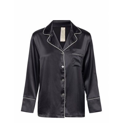 Regardless Tops Top Svart Dorina