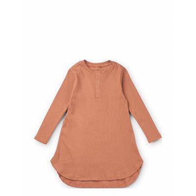 Alva Nightgown Night & Underwear Pyjamas Nightdresses Pink Liewood
