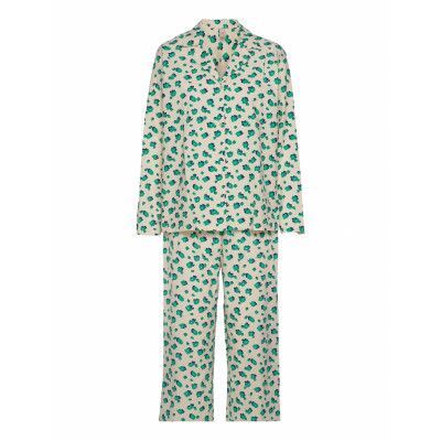 Amapoly Pyjamas Set Pyjamas Blå Becksöndergaard