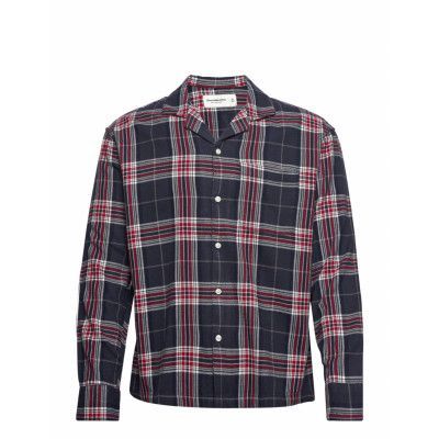 Anf Mens Sleep Underwear Night & Loungewear Pyjama Tops Multi/patterned Abercrombie & Fitch