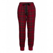 Flannel Jogger Pyjamasbyxor Mjukisbyxor Multi/mönstrad Abercrombie & Fitch