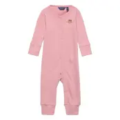Archive Shield Pyjama Långärmad Bodysuit Rosa GANT