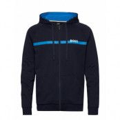 Authentic Jacket H Hoodie Blå BOSS