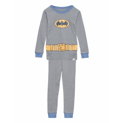 Babygap | Dc Batman 100% Organic Cotton Pj Set Pyjamas Set Grå GAP