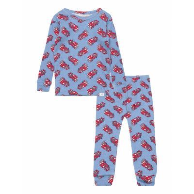 Babygap 100% Organic Cotton Print Pj Set Pyjamas Set Multi/mönstrad GAP