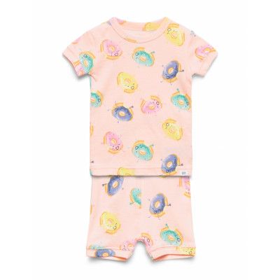 Babygap Donut Pj Set Pyjamas Set Rosa GAP