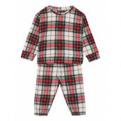 Babygap Plaid Pj Set Pyjamas Set Multi/mönstrad GAP
