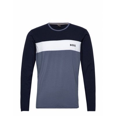 Balance Ls-Shirt Rn Underwear Night & Loungewear Pyjama Tops Multi/mönstrad BOSS