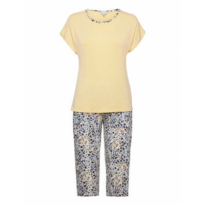 Bamboo Short-Sleeve Pj With Pirate Pyjamas Blå Lady Avenue