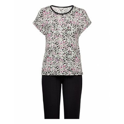 Bamboo Short-Sleeve Pj With Pirate Pyjamas Multi/mönstrad Lady Avenue
