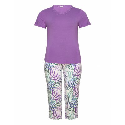 Bamboo Short-Sleeve Pj With Pirate Pyjamas Purple Lady Avenue