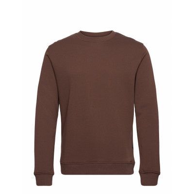 Bamboo Sweatshirt Fsc Tops Sweat-shirts & Hoodies Sweat-shirts Brun Resteröds