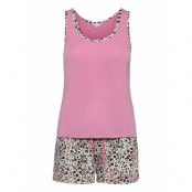 Bamboo Top & Boxer Pyjamas Rosa Lady Avenue