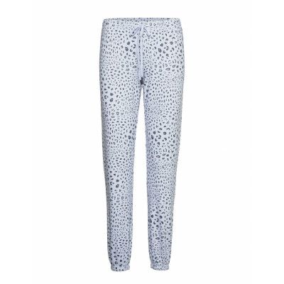 Banded Pant Pyjamasbyxor Mjukisbyxor Blå PJ Salvage