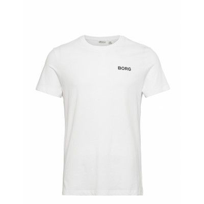 Bb Logo T-Shirt T-shirts Short-sleeved Vit Björn Borg