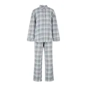 Becksöndergaard Flannel Pyjamas Set Blå