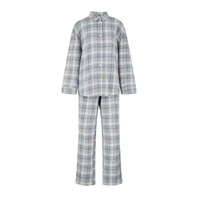 Becksöndergaard Flannel Pyjamas Set - Blue - XL