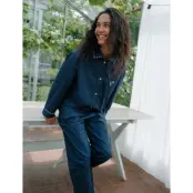 Becksöndergaard Scallop Pyjamas Pants - Navy - XL