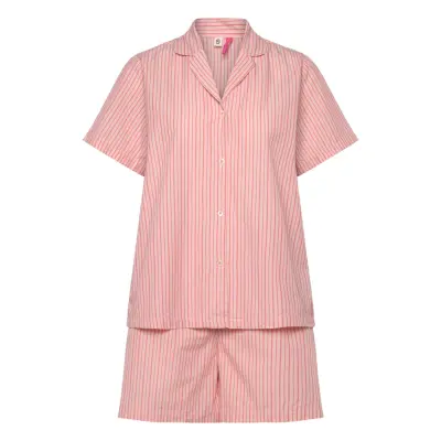 Becksöndergaard Stripel Kallie Shorts Set Korall