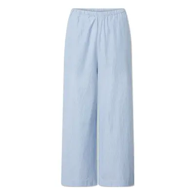Bella Pants - Milk Stripe Pyjamasbyxor Mjukisbyxor Blå STUDIO FEDER