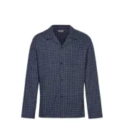 Björn Borg Core Flannel Pyjama Shirt Blå