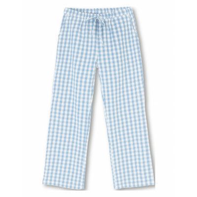 Bæk&Bølge Tanja Pants Pyjamasbyxor Mjukisbyxor Blue Juna