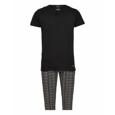 Blaine Pyjamas Svart Lyle & Scott