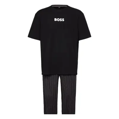 BOSS Easy Long Set Tshirt Svart