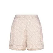 BOSS Sateen Aop_Shorts Kräm