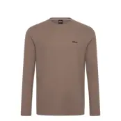 BOSS Waffle Ls-Shirt Brun