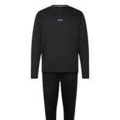 BOSS Xmas Long Set Svart