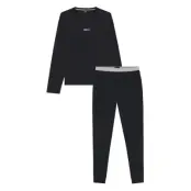 BOSS Xmas Long Set Svart