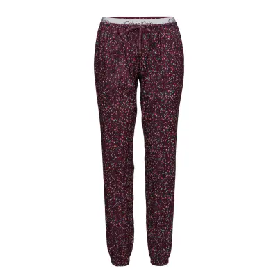 Bottom Pant Pyjamasbyxor Mjukisbyxor Multi/mönstrad Calvin Klein