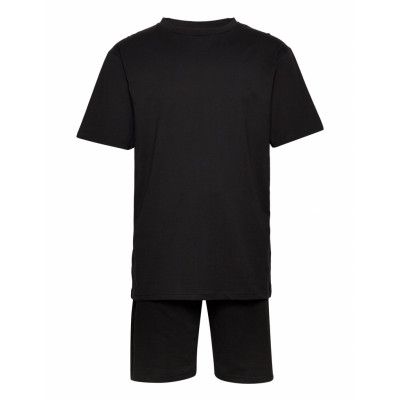 Boxy Tee Set Pyjamas Svart Denim Project