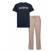 Brooklin Cotton Flannel Pajama Set *Villkorat Erbjudande Pyjamas Multi/mönstrad Lexington Home