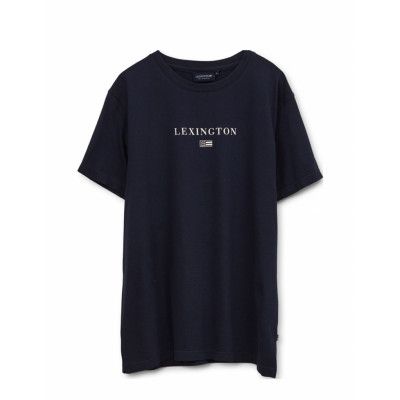 Brooklin Organic Cotton Flannel Pajama Set Pyjamas Blå Lexington Home